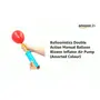 Double Action Manual Balloon Blower Inflator Air Pump (Assorted Colour), 2 image