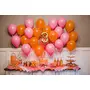 Latex Balloons for Party Decorations (Pack of 25 Orange), 3 image