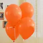 Latex Balloons for Party Decorations (Pack of 25 Orange), 2 image