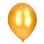 Pick Indiana Brthday Party Metallic Balloon Hd Combo of 2 Colors - Silver & Gold (Pack of 100), 4 image
