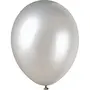Pick Indiana Brthday Party Metallic Balloon Hd Combo of 2 Colors - Silver & Gold (Pack of 100), 6 image