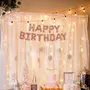 (16 Inch) Happy Brthday Letter Foil Balloon Brthday Party Supplies Happy Brthday Balloons for Party Decoration - Rosegold, 4 image