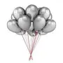 Products HD Metallic Finish Balloons for Brthday / Anniversary Party Decoration (Silver) Pack of 25, 3 image
