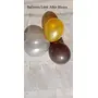 Products HD Metallic Finish Balloons for Brthday / Anniversary Party Decoration ( Golden Silver Brown ) Pack of 30, 3 image