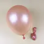 Products HD Metallic Finish Balloons for Brthday / Anniversary Party Decoration ( Rose Gold Color ) Pack of 50, 2 image