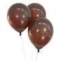 Products HD Metallic Finish Balloons for Brthday / Anniversary Party Decoration ( Brown ) Pack of 25, 3 image