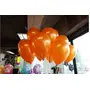 Products HD Metallic Finish Balloons for Brthday / Anniversary Party Decoration ( Orange ) Pack of 50, 4 image