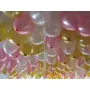 Themez Only Premium Metallic Balloons (Pink + White + Gold) Pack of 51, 3 image