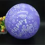 50381 Toy Balloon Happy Brthday Printed (Pack of 30), 4 image