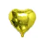 Hert Shape Foil Balloon/Love hert Shape Foil Balloons/hert Shape Foil Balloon for Valentine Decoration Material Wedding Engagement -Gold (1 PCS)