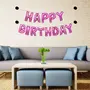 Happy Brthday Foil Balloon Pink (PB-005 Pack of 13 Letters)