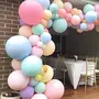 50 Multicolor Pastel Macaroon Macaron Candy Toy Balloons for Brthdays Small Showers Theme Parties and Event Decorations( Pastel Balloons), 4 image