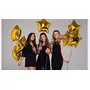 18" inches Golden Star Shape Party Decorative Foil Balloon - Pack of 10 Pcs (71301), 4 image