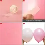 Happy Anniversary Decoration Items with LED Photo Banner Balloons Cake Topper Glue Dot 73Pcs Set for 1st 5Th25th Party Room Decoration Combo Set/Couple WeddingMarriage Celebration, 5 image