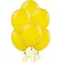 4 Pcs Pooh Cartoon Character Foil and 50 Pcs Yellow Latex Balloons, 4 image