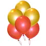 4 Pcs Pooh Cartoon Character Foil and 50 Pcs Yellow Red Latex Balloons, 2 image