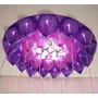 HD Big Size 50 pcs Metallic/Latex Purple and Pink Balloons Theme Party Party Decoration Brthday Party Pack of 50 Balloons, 3 image