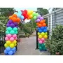 Combo ( Pack of 100 Pcs Balloons + Free Cartoon Striker ) Party Products HD Metallic Finish Balloons for Brthday / Anniversary Party Decoration (( 100 Pcs Balloon Mix Colour )), 5 image