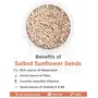 Harippa Sunflower Seed - Indian Roasted Salted Crunch Seeds Snacks 125 gm (4.40 OZ), 3 image
