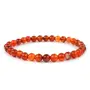 Reiki Crystal Products Natural Carnelian Bracelet Crystal Stone 6 mm Round Bead Bracelet for Reiki Healing and Crystal Healing Stones, 4 image