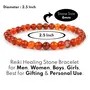 Reiki Crystal Products Natural Carnelian Bracelet Crystal Stone 6 mm Round Bead Bracelet for Reiki Healing and Crystal Healing Stones, 2 image