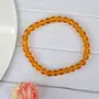 Reiki Crystal Products Natural Citrine Bracelet Crystal Stone 6 mm Round Bead Bracelet for Reiki Healing and Crystal Healing Stones, 6 image