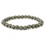 Reiki Crystal Products Natural Pyrite Bracelet Crystal Stone 6mm Faceted Bracelet for Reiki Healing and Crystal Healing Stones, 4 image