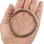 Reiki Crystal Products Natural Pyrite Bracelet Crystal Stone 6mm Faceted Bracelet for Reiki Healing and Crystal Healing Stones, 3 image