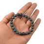 Reiki Crystal Products Natural Chrysocolla Bracelet Crystal Stone 8mm Round Bead Bracelet for Reiki Healing and Crystal Healing Stones, 3 image