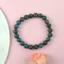 Reiki Crystal Products Natural Chrysocolla Bracelet Crystal Stone 8mm Round Bead Bracelet for Reiki Healing and Crystal Healing Stones, 5 image