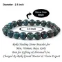Reiki Crystal Products Natural Chrysocolla Bracelet Crystal Stone 8mm Round Bead Bracelet for Reiki Healing and Crystal Healing Stones, 2 image