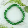 Reiki Crystal Products Natural AA Green Jade Bracelet Crystal Stone 8mm Round Bead Bracelet for Reiki Healing and Crystal Healing Stones, 5 image