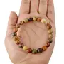 Reiki Crystal Products Natural Multi Picasso Jasper Bracelet Crystal Stone 8mm Round Bead Bracelet for Reiki Healing and Crystal Healing Stones, 3 image