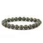 Reiki Crystal Products Natural Pyrite Bracelet Crystal Stone 8mm Round Bead Bracelet for Reiki Healing and Crystal Healing Stones, 4 image