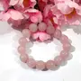 Reiki Crystal Products Natural Rose Quartz Bracelet Crystal Stone 12mm Round Bead Bracelet for Reiki Healing and Crystal Healing Stones, 4 image