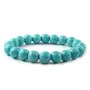 Reiki Crystal Products Natural Turquoise  SYN Bracelet Crystal Stone 8mm Round Bead Bracelet for Reiki Healing and Crystal Healing Stones, 4 image