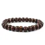 Reiki Crystal Products Natural Wooden Bracelet Crystal Stone 8mm Round Bead Bracelet for Reiki Healing and Crystal Healing Stones, 5 image