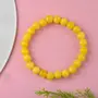 Reiki Crystal Products Natural Yellow Jade Bracelet Crystal Stone 8mm Round Bead Bracelet for Reiki Healing and Crystal Healing Stones, 5 image