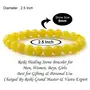 Reiki Crystal Products Natural Yellow Jade Bracelet Crystal Stone 8mm Round Bead Bracelet for Reiki Healing and Crystal Healing Stones, 2 image