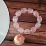 Reiki Crystal Products Natural Rose Quartz Bracelet Crystal Stone Tumble Bead Bracelet for Reiki Healing and Crystal Healing Stones, 6 image