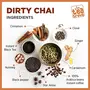 Probiotic Dirty Chai Instant Tea (50 g 20 Cups) Dairy Free Unsweetened Instant Coffee Masala Chai Powder Perfect for Making Dalgona Chai No Mess and No Steeping! Serve Hot or Iced, 4 image