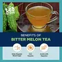 Organic Bitter Melon Diabetic Tea | Herbal Tea for Diabetes Tea Helps to Regulate Blood Sugar and Lower Bad Cholesterol | Steep as hot Gohyah Tea or Cold Ampalaya Tea (50 Gm 31 Cups), 3 image