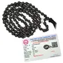 Certified Natural Lava Mala Semi Precious Crystal Stone 6 mm 108 Beads Jap Mala / Necklace for Reiki Healing Stones (Color : Black)