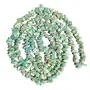 Amazonite Mala/Necklace Natural Crystal Stone Chip Bead Mala for Reiki Healing and Crystal Healing Stone (Color : Light Green)