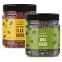 Raw Flax - 300g Chia Seeds - 300g | All Premium.