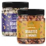 500g Dry Fruits Combo Pack of Premium Roasted Almonds 250g & Roasted Cashew Nuts 250g.