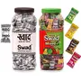 Swad Original & Mixed Flavor Chocolate Candy (Digestive Toffee) 2 jars x 300 600 Candies