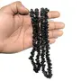 Natural Black Onyx Mala / Necklace Crystal Stone Chip Bead Mala for Reiki Healing and Crystal Healing Stons (Color : Black), 2 image