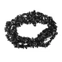 Natural Black Onyx Mala / Necklace Crystal Stone Chip Bead Mala for Reiki Healing and Crystal Healing Stons (Color : Black), 4 image