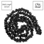 Natural Black Onyx Mala / Necklace Crystal Stone Chip Bead Mala for Reiki Healing and Crystal Healing Stons (Color : Black), 3 image